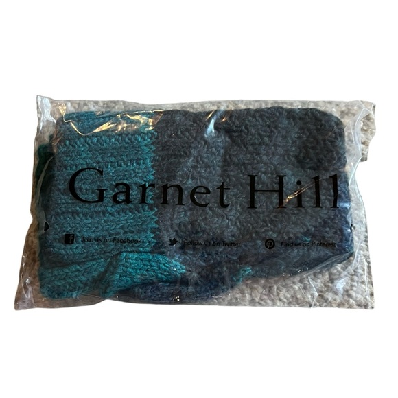 NWT! Garnet Hill Long Fingerless Knit Gloves, 3 color options - Picture 8 of 13
